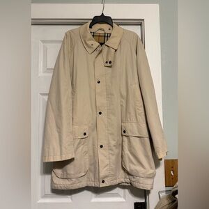 Vintage 1990sBurberry Barn Jacket Beige Nova Check